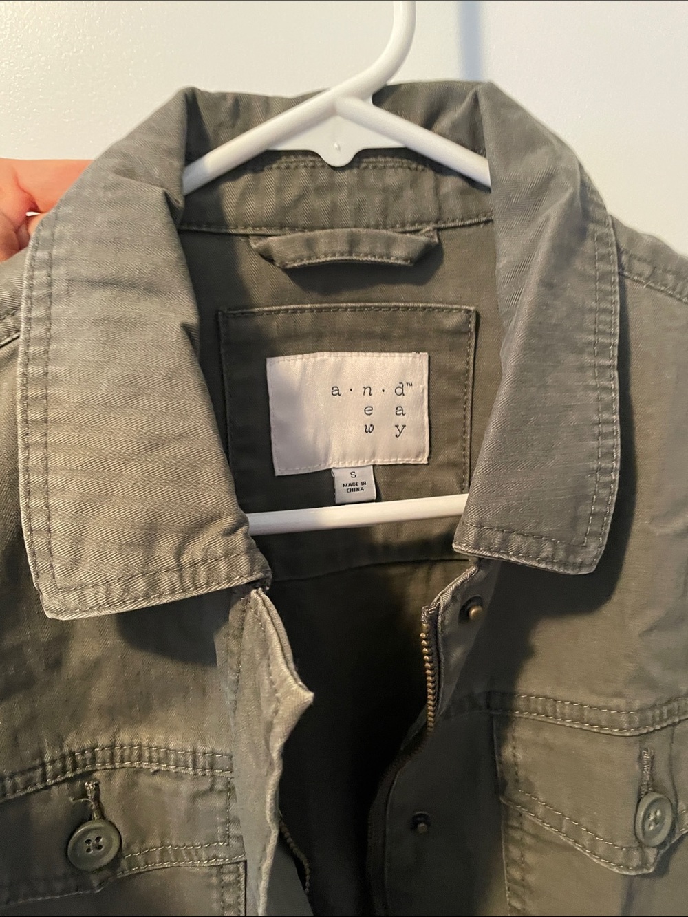 a new day Olive Green Utility Jacket for Women S - Picture 2 of 3